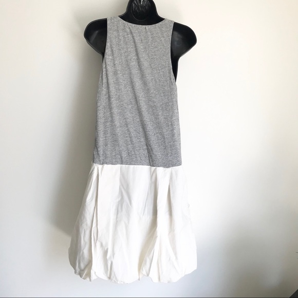 CLU Puffball Balloon Bubble Gray Tank Dress S - Picture 5 of 12